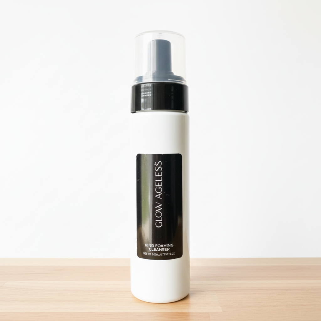 GLOW AGELESS KIND FOAMING CLEANSER