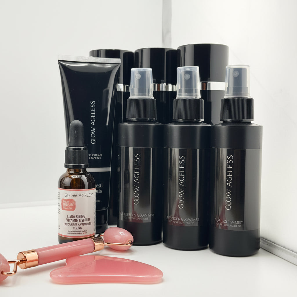 EUKALYPTUS, LAVENDEL & ROSE GLOW MIST TRIO