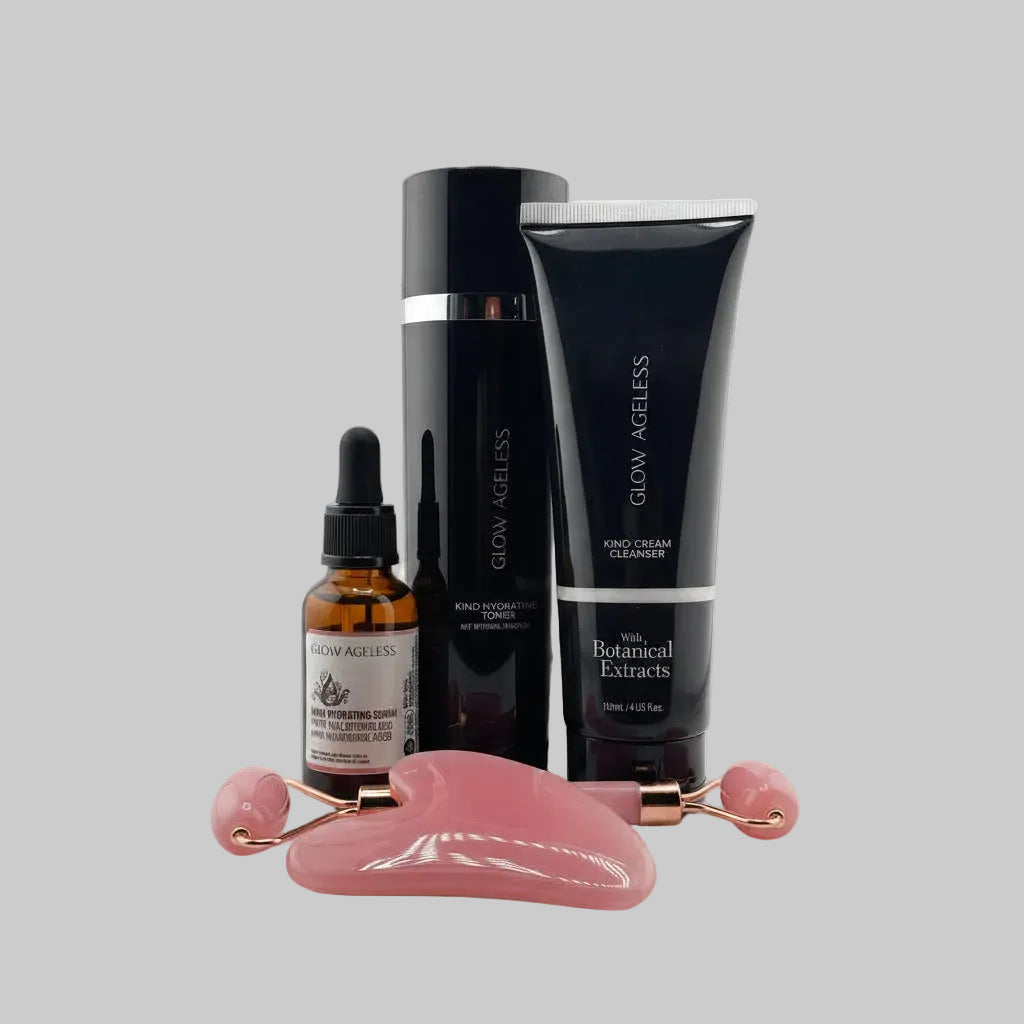 KIND CLEANSER HYALURONIC SERUM & TONER TRIO