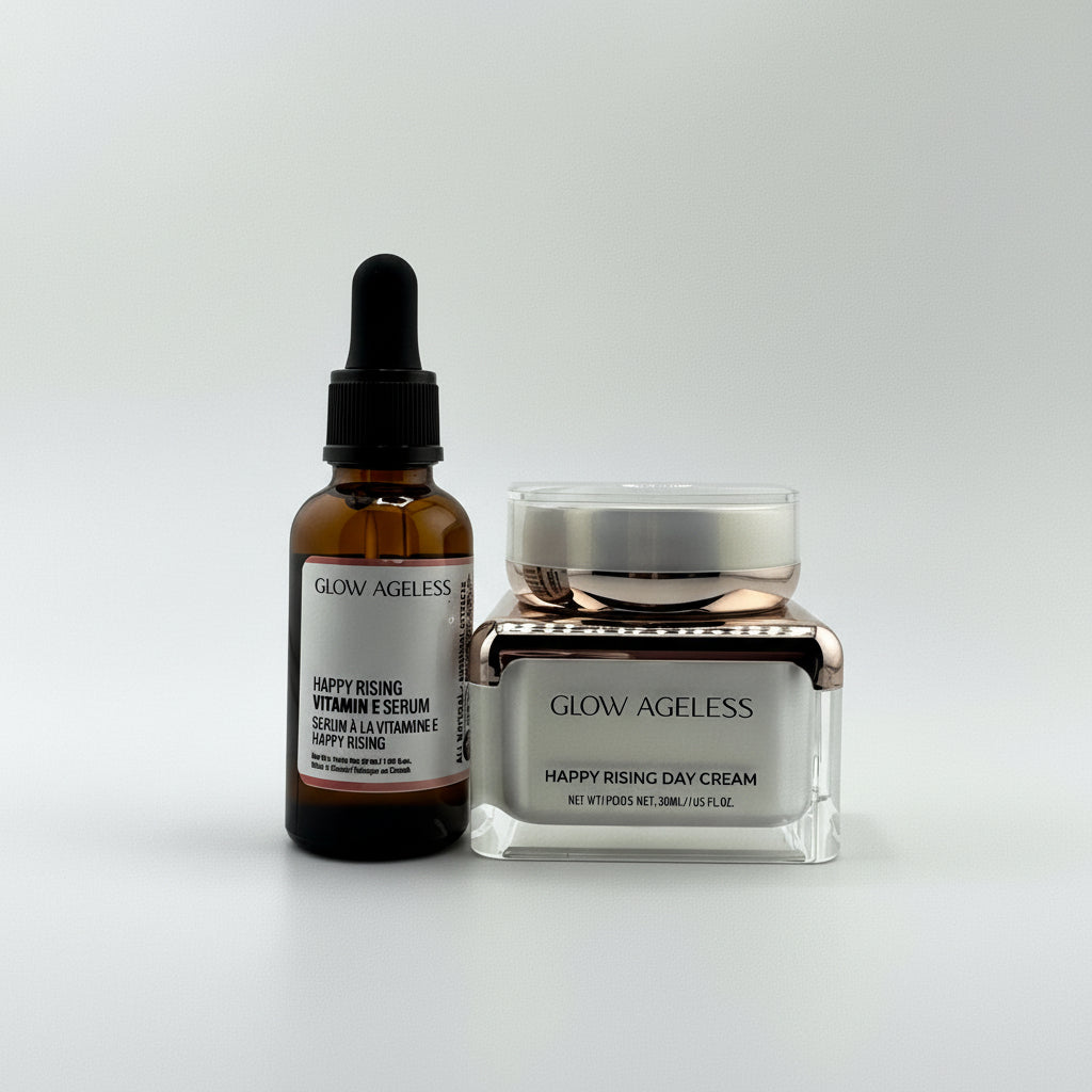 HAPPY RISING DAY CREAM & VITAMIN E SERUM DUO